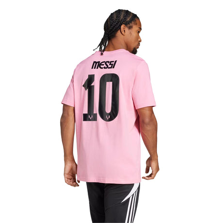 Playera Adidas Hombre Messi N&N G T JM3550 Rosa