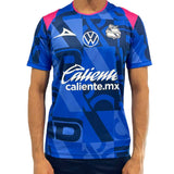 Jersey Pirma Hombre Entrenamiento Club Puebla 24-25 Azul Rosa