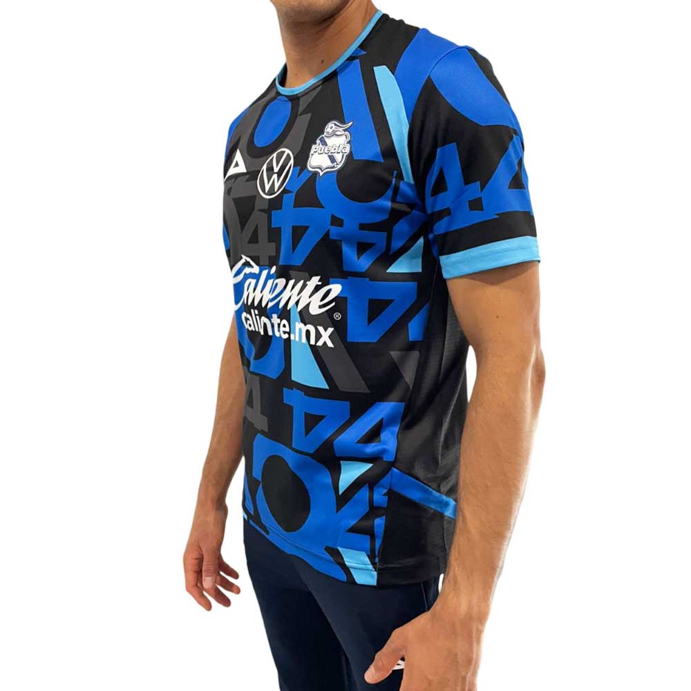 Jersey Pirma Hombre Entrenamiento Club Puebla 24-25 Negro Azul