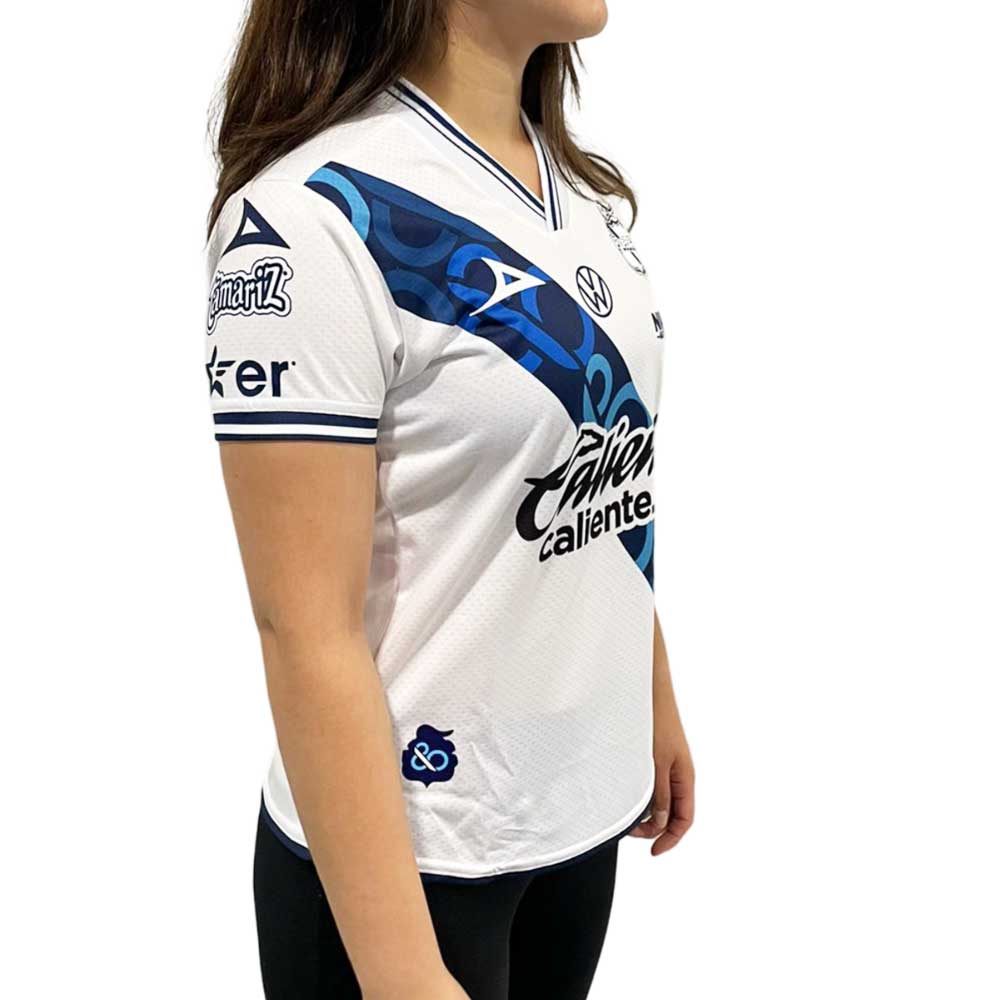 Jersey Pirma Mujer Local Club Puebla 24-25 Blanco