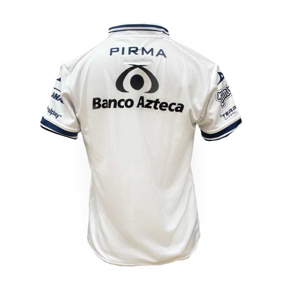 Jersey Pirma Niño Local Club Puebla 24-25 Blanco