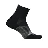 Calcetas Cortas Feetures Unisex Elite Light Cushion Quarter Negro