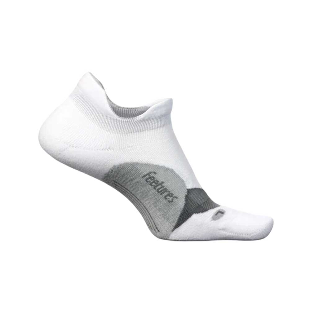 Calcetas Cortas Feetures Unisex Elite Cushion No Show Tab Blanco