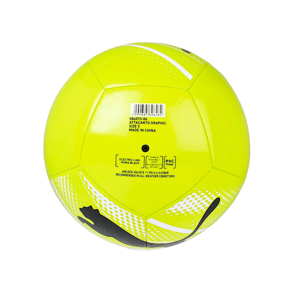 Balon Puma Unisex Attacanto Graphic Amarillo