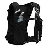 Chaleco de hidratación Nathan Unisex Quickstart 3.0 4 lt with 2 Quickstar 14oz Soft Flask Negro