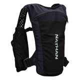 Chaleco de hidratación Nathan Unisex Quickstart 3.0 4 lt with 2 Quickstar 14oz Soft Flask Negro