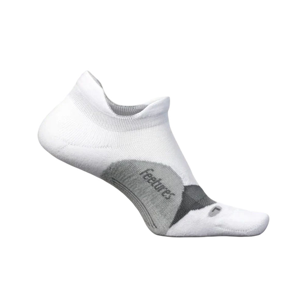 Calcetas Cortas Feetures Unisex Elite Light Cushion No Show Tab Blanco