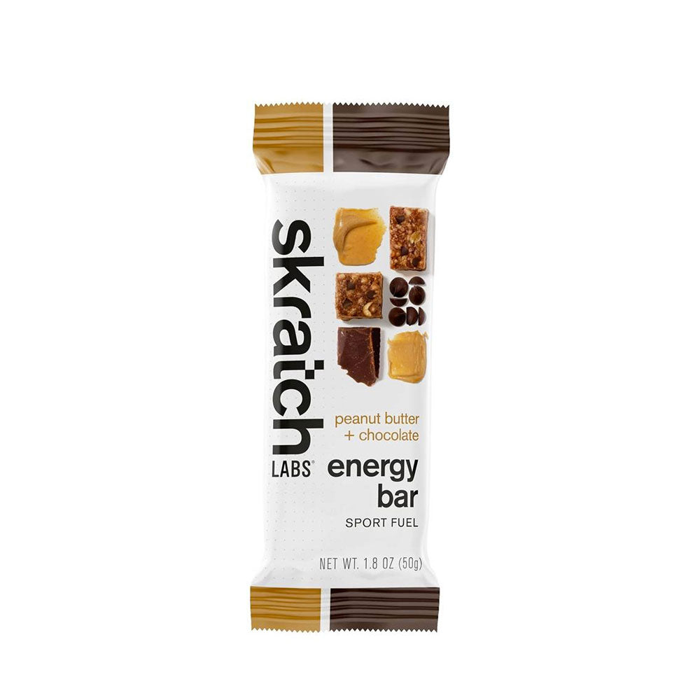 Barra de energía Skratch Labs Unisex  Energy Bars Peanut Butter-Chocolate