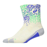 Calcetas Largas Asics Unisex Performance Run Sock Crew Beige