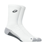 Calcetas Largas Asics Unisex Performance Run Sock Crew Blanco