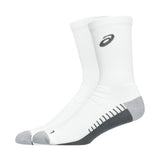 Calcetas Largas Asics Unisex Performance Run Sock Crew Blanco