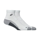 Calcetas Largas Asics Unisex Performance Run Sock Quarter Blanco