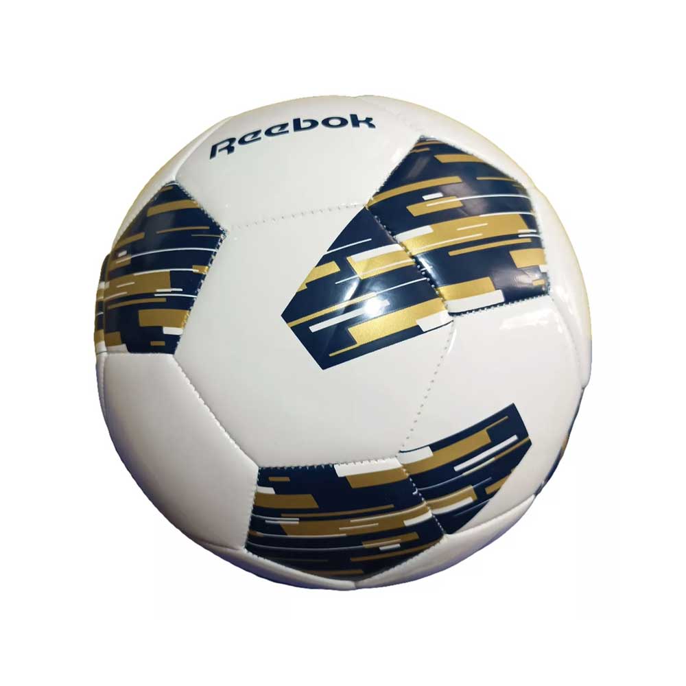 Balón Unisex Reebok Blanco-Azul-Dorado