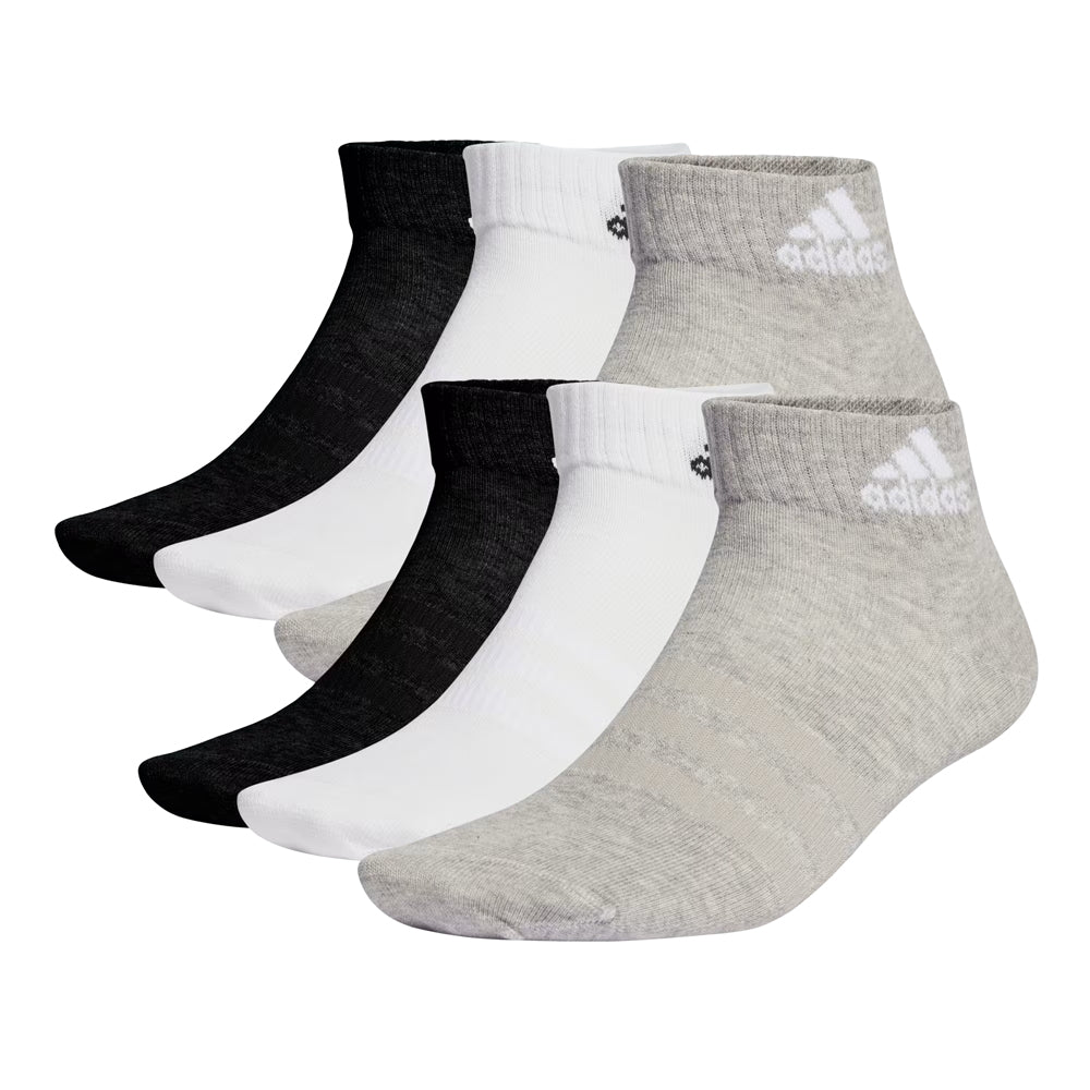 Calcetas Cortas Adidas Unisex T SPW Ank 6 pack Multicolor