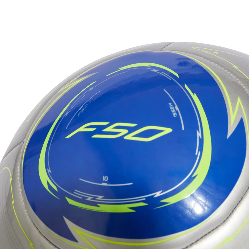 Balon Adidas Unisex Messi Club Gris