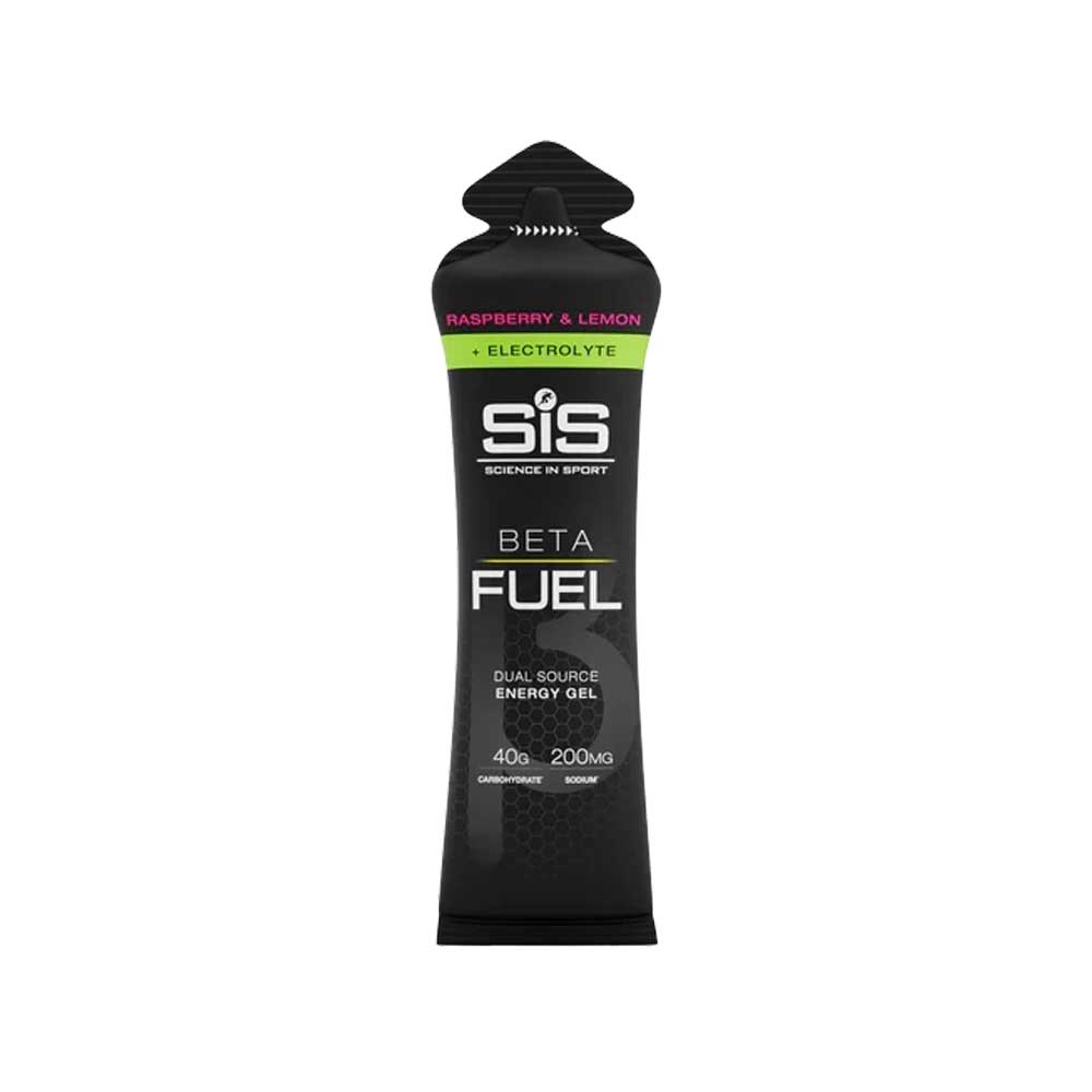 Gel Isotónico con Electolitos y Carbohidratos SIS Go Unisex Beta Fuel Gel + Electrolyte 60 ml Raspbe