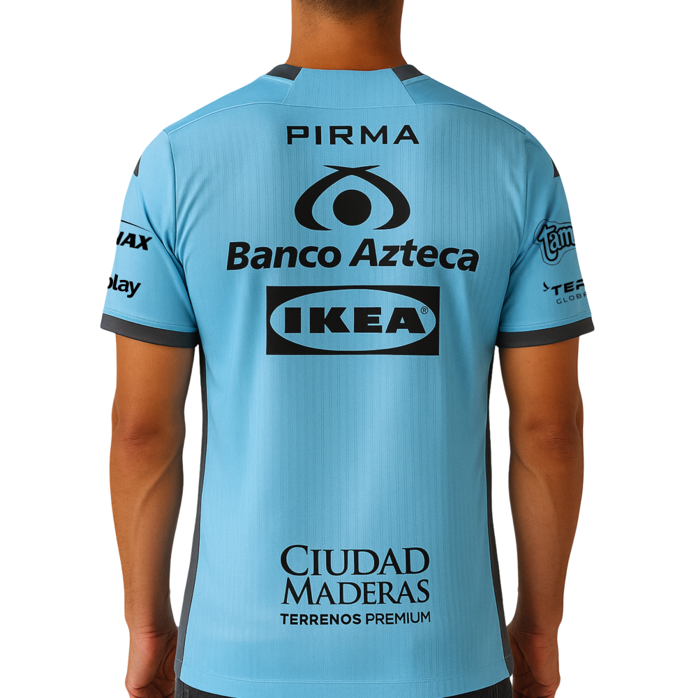 Jersey Pirma Hombre Tercero Puebla 25-26 Azul-Oxford