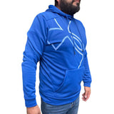 Sudadera con Gorro Under Armour para Hombre Armour Fleece HBR Logo Hoodie Azul