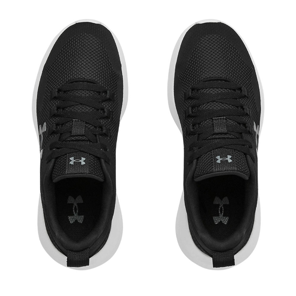 Tenis negro under discount armour