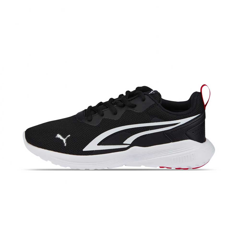 Tenis Puma para Niño All-Day Active Jr. Negro-Blanco