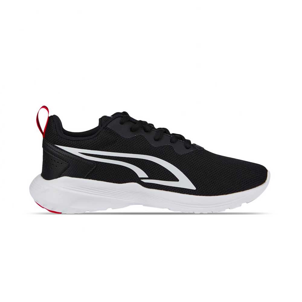 Tenis Puma para Niño All-Day Active Jr. Negro-Blanco