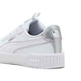 Calzado Puma para Mujer Carina 2.0 Pop Up Metallics Blanco-Plata