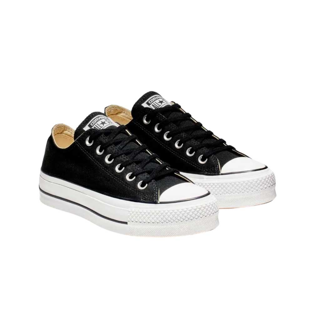 Tenis Converse  para Mujer Plataforma Lift Choclo de Lona Negro