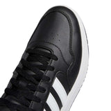 Calzado Adidas Hombre Hoops 3.0 Mid Gw3020 Negro Blanco