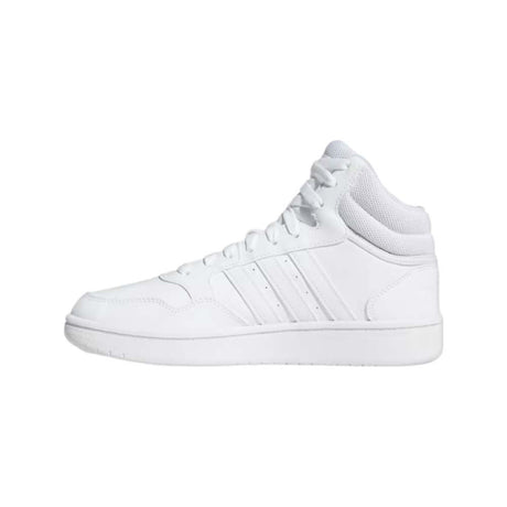 Tenis Adidas Mujer Hoops 3.0 Mid Gw5457 Blanco