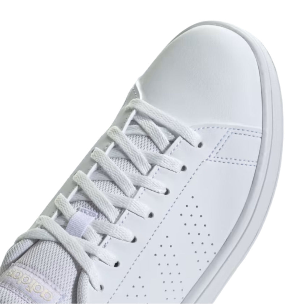 Tenis Adidas Mujer Advantage Base Gw7105 Blanco