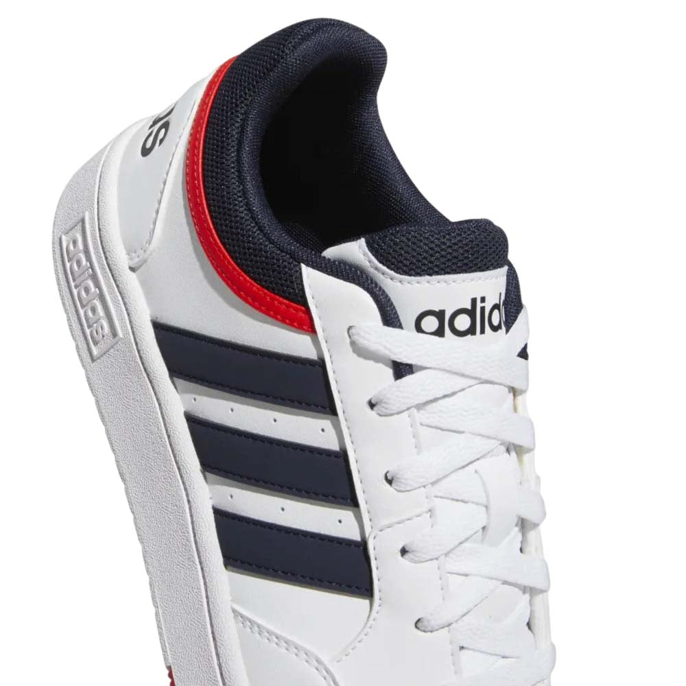 Calzado Adidas Hombre Hoops 3.0 Gy5427 Blanco Azul