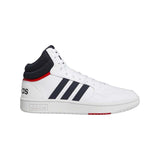 Calzado Adidas Hombre Hoops 3 Mid Blanco