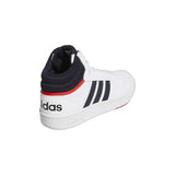 Calzado Adidas Hombre Hoops 3 Mid Blanco