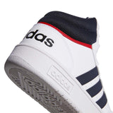 Calzado Adidas Hombre Hoops 3 Mid Blanco