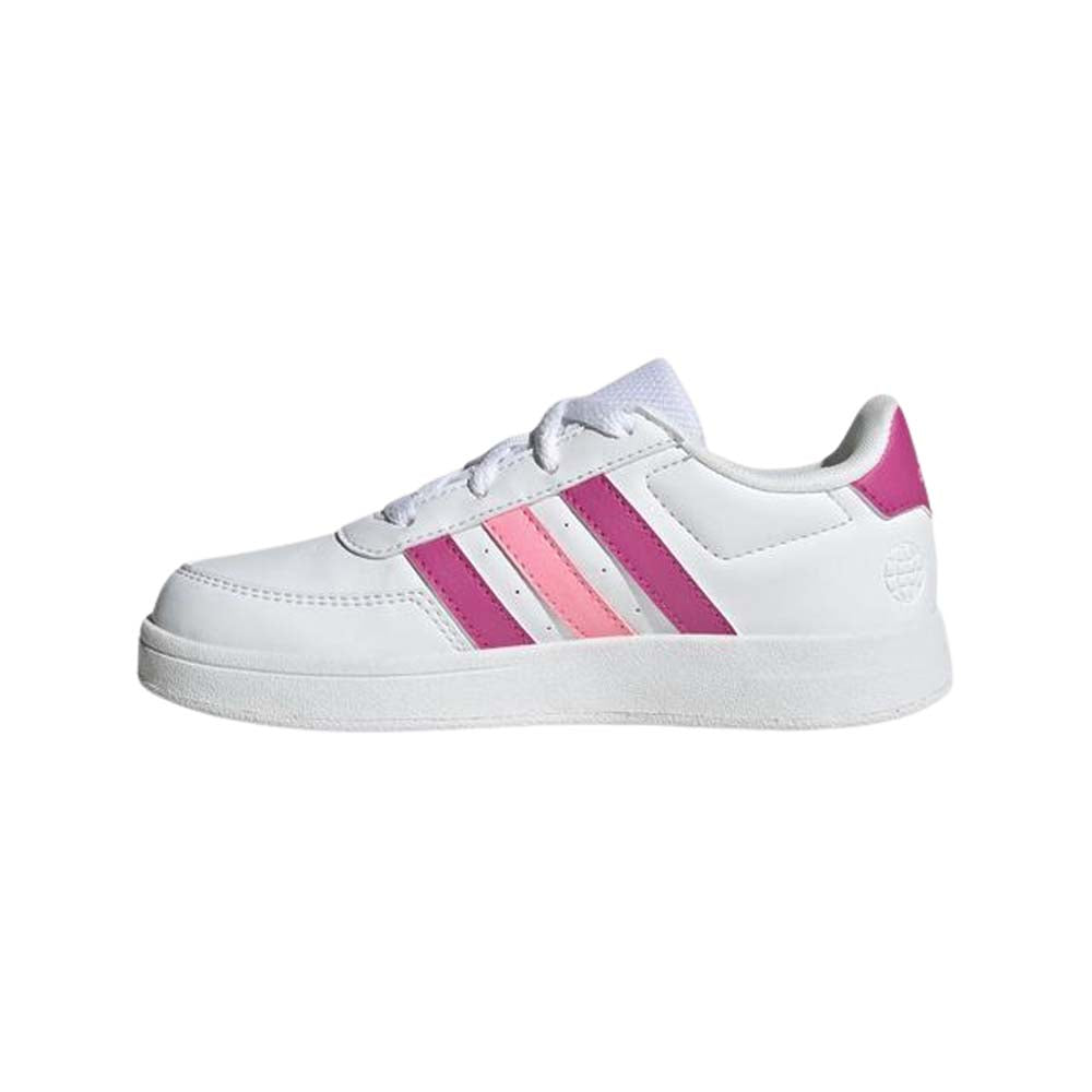 Calzado Adidas Niño Breaknet 2 K Blanco Rosa