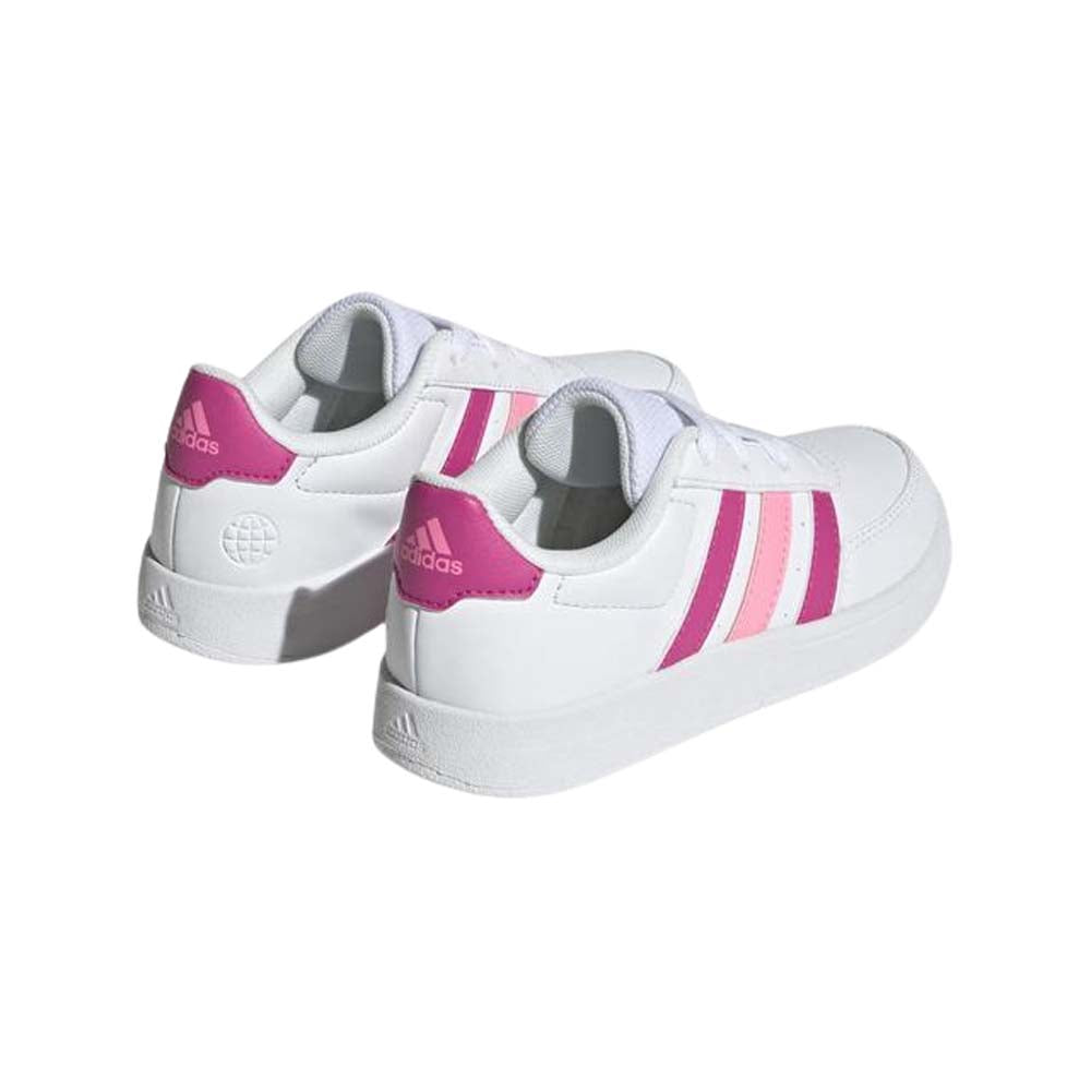 Calzado Adidas Niño Breaknet 2 K Blanco Rosa