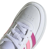 Calzado Adidas Niño Breaknet 2 K Blanco Rosa