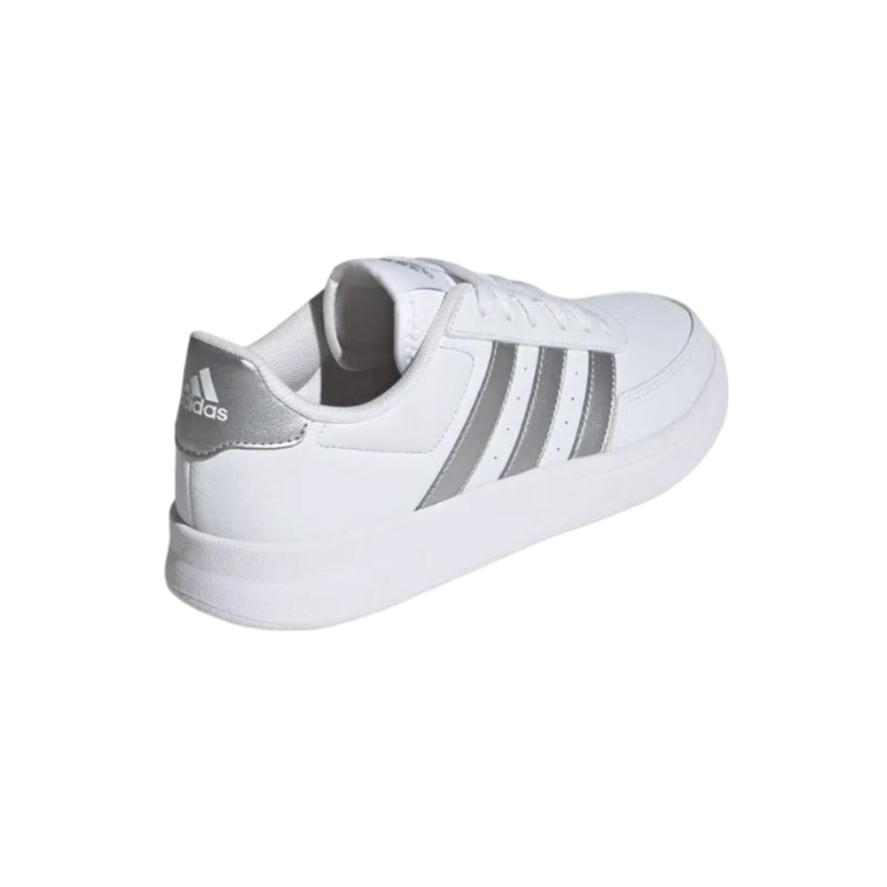 Tenis Adidas Mujer Breaknet 2.0 Id0471 Blanco Plata