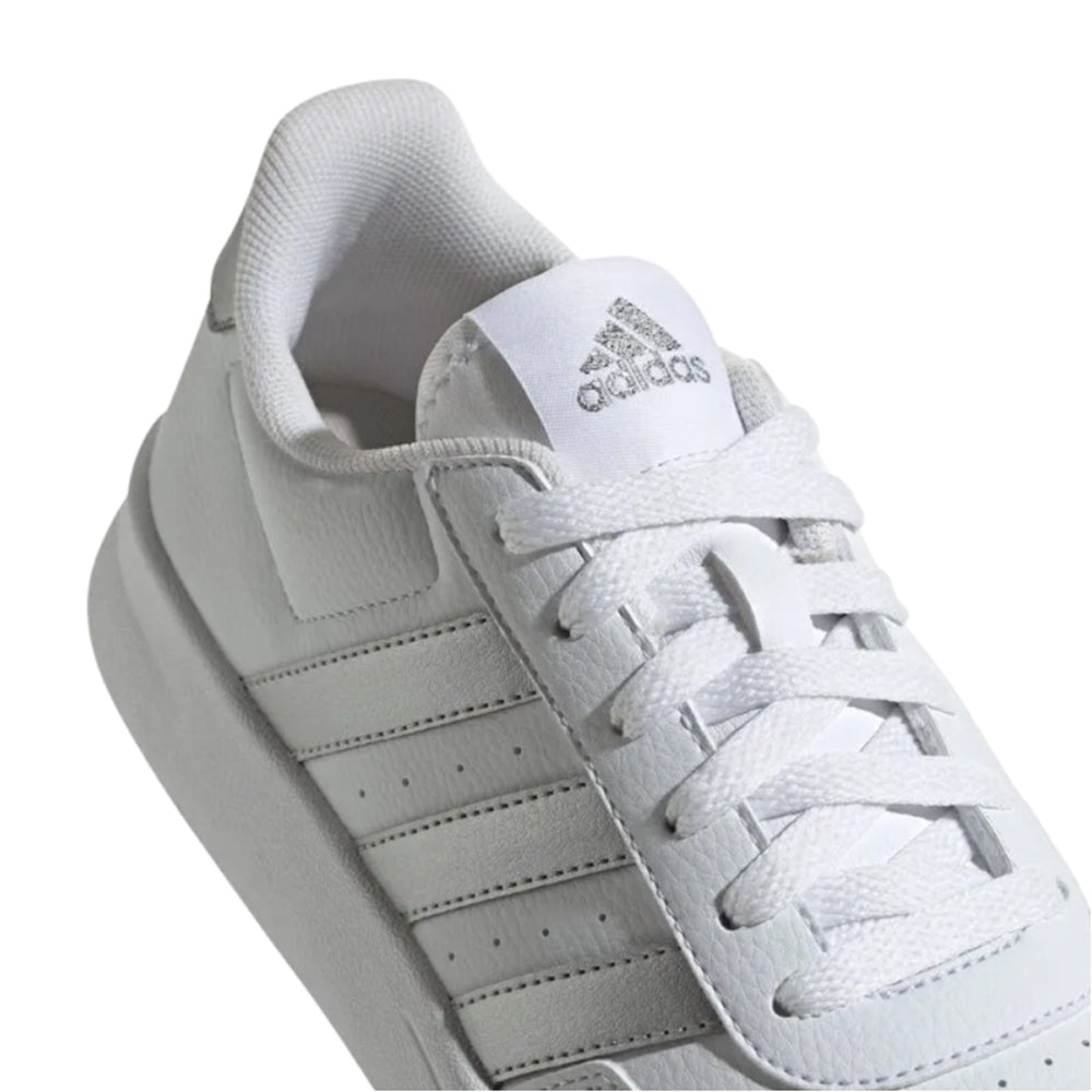 Tenis Adidas Mujer Breaknet 2.0 Id0471 Blanco Plata