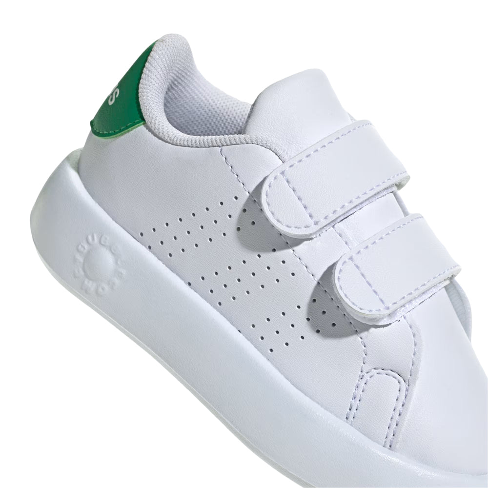 Tenis Adidas Niño Advantage Cf 1 Id5286 Blanco Verde