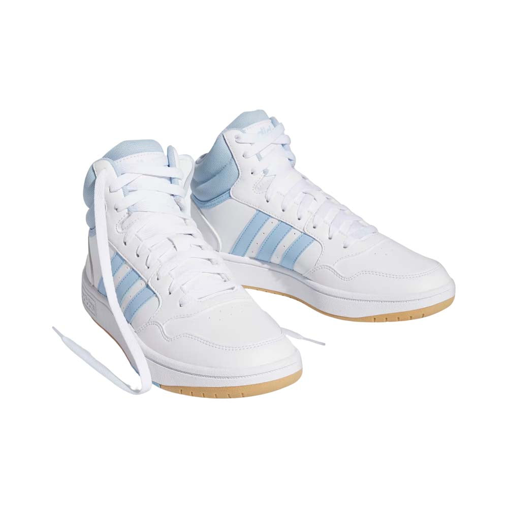 Calzado Adidas Mujer Hoops 3.0 Mid W If5321Blanco Azul