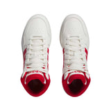 Calzado Adidas Hombre Hoops 3.0 Mid Ig5569 Blanco Rojo