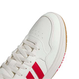 Calzado Adidas Hombre Hoops 3.0 Mid Ig5569 Blanco Rojo