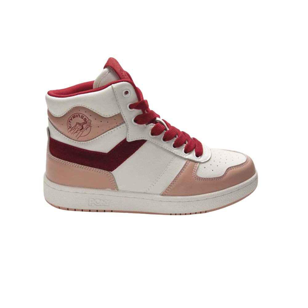 Calzado Pony Mujer City Wings Hi Red Berry