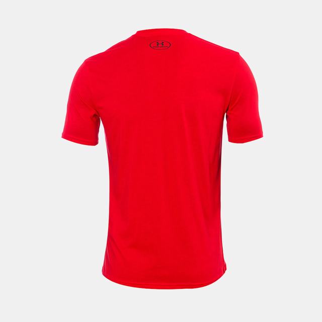 Playera Manga Corta Under Armour para Hombre Sportstyle LC-SS Roja