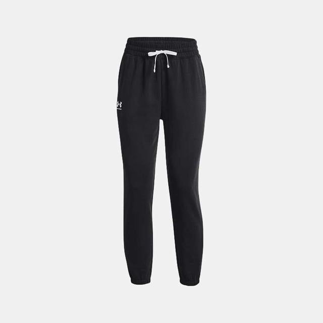Pants Under Armour para Mujer Rival Terry Jogger Black