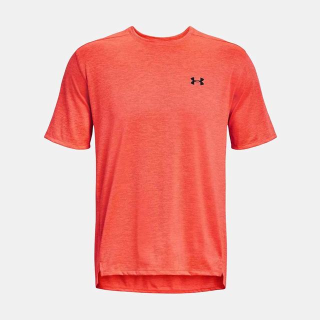 Playera Manga Corta Under Armour para Hombre Tech Vent SS Orange