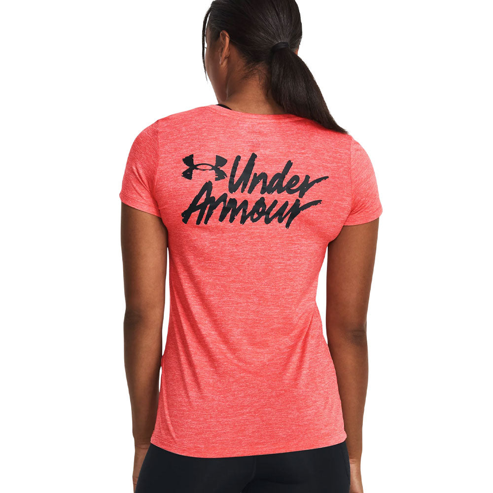  Under Armour Tech Twist - Camiseta para mujer : Ropa