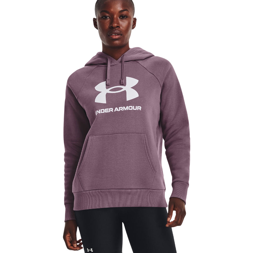 SUDADERA CON CAPUCHA UNDER ARMOUR MUJER RIVAL FLEECE - UNDER ARMOUR - Mujer  - Ropa