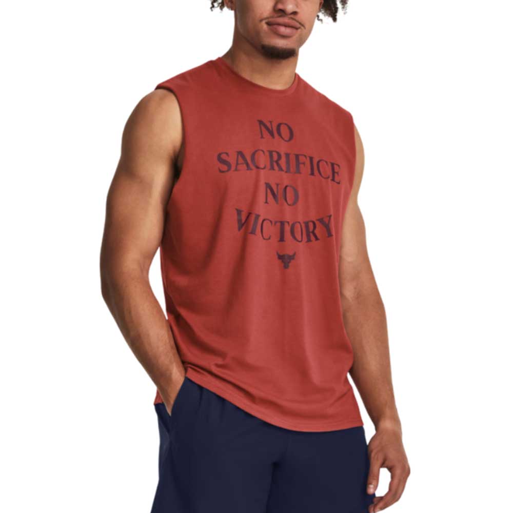 Project Rock Sudaderas Sin Manga Hombre Playera Sin Mangas Para